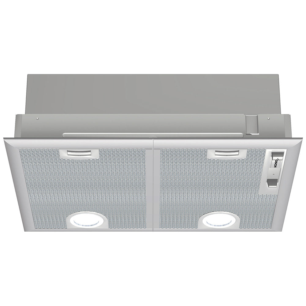 Bosch Serie 4 Dhl555blgb 53 Cm Canopy Cooker Hood Silver C Rated