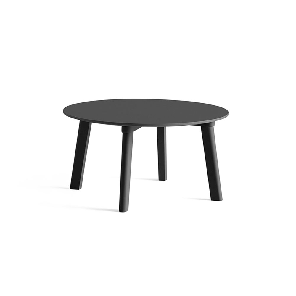 Cph 250 Coffee Table Round Stone Grey Stone Grey Base