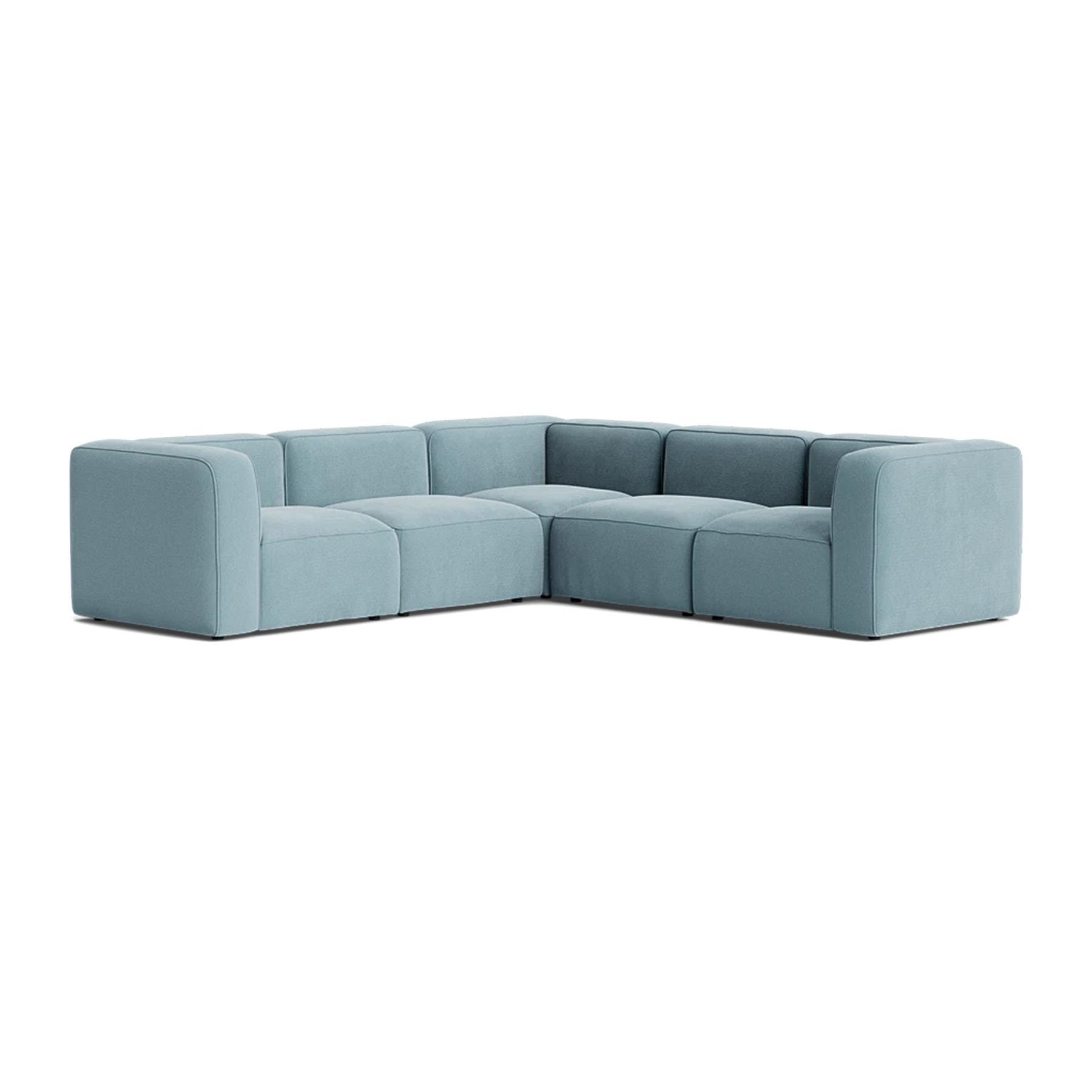 Make Nordic Basecamp Corner Sofa Nordic Velvet 150 Blue Designer Furniture From Holloways Of Ludlow