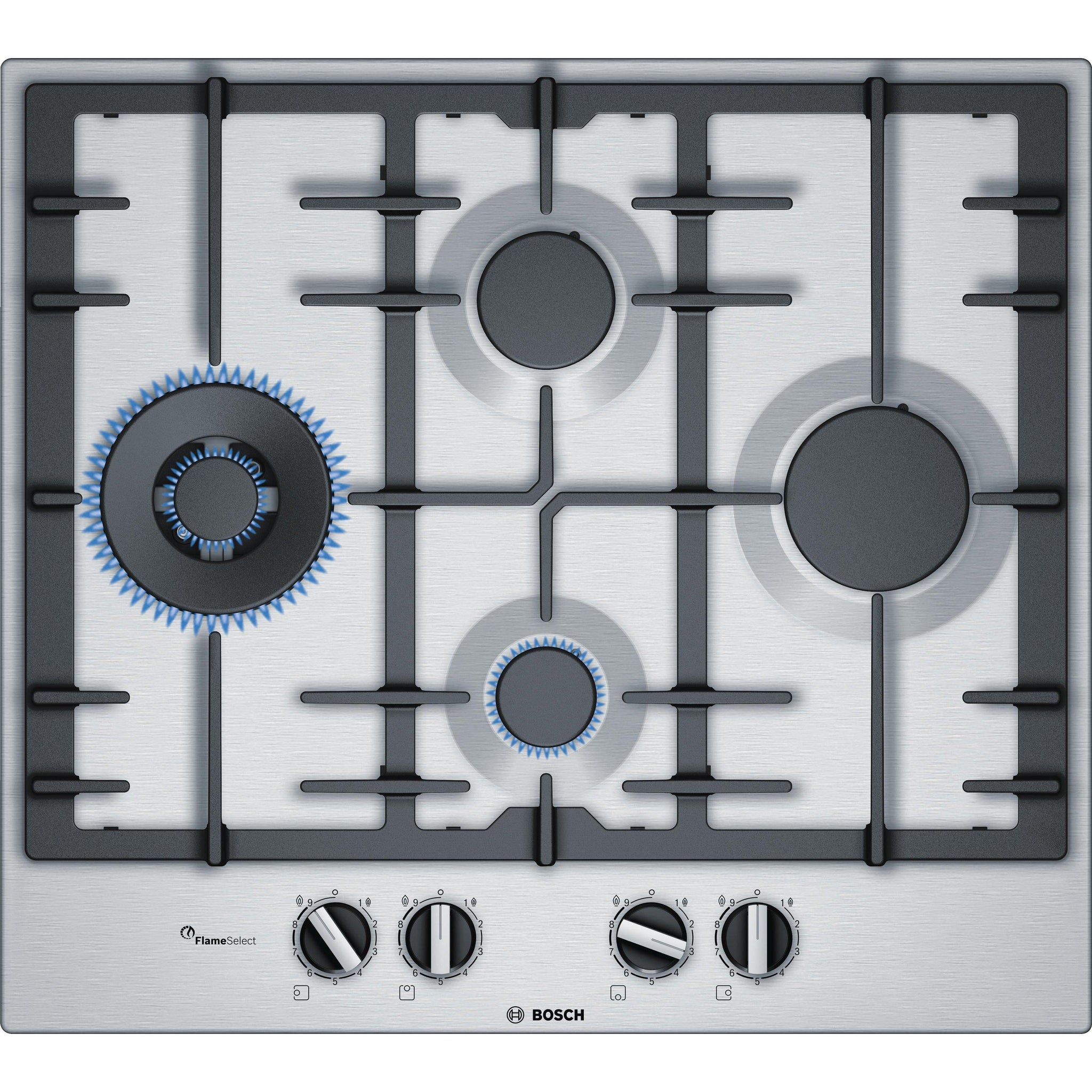 Bosch Serie 6 Pci6a5b90 4 Burner Gas Hob Stainless Steel Delivery Within 710 Days
