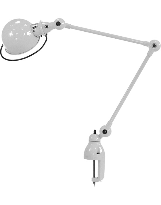 Jielde Loft Two Arm Desk Light With Desk Clamp Best Uk Price Guaranteed