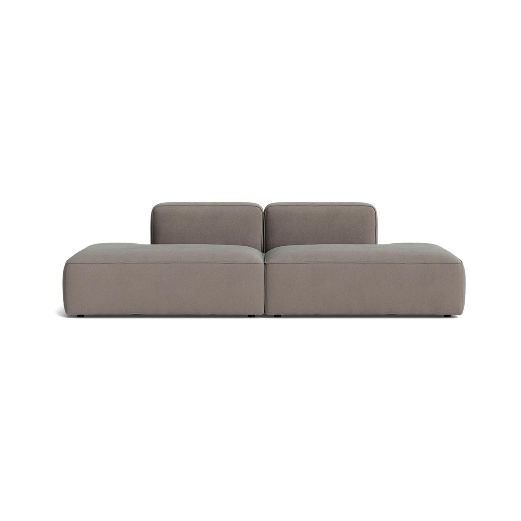 Make Nordic Basecamp Sofa With 2 Open Ends Nordic Velvet 260 Brown Designer Furniture From Holloways Of Ludlow