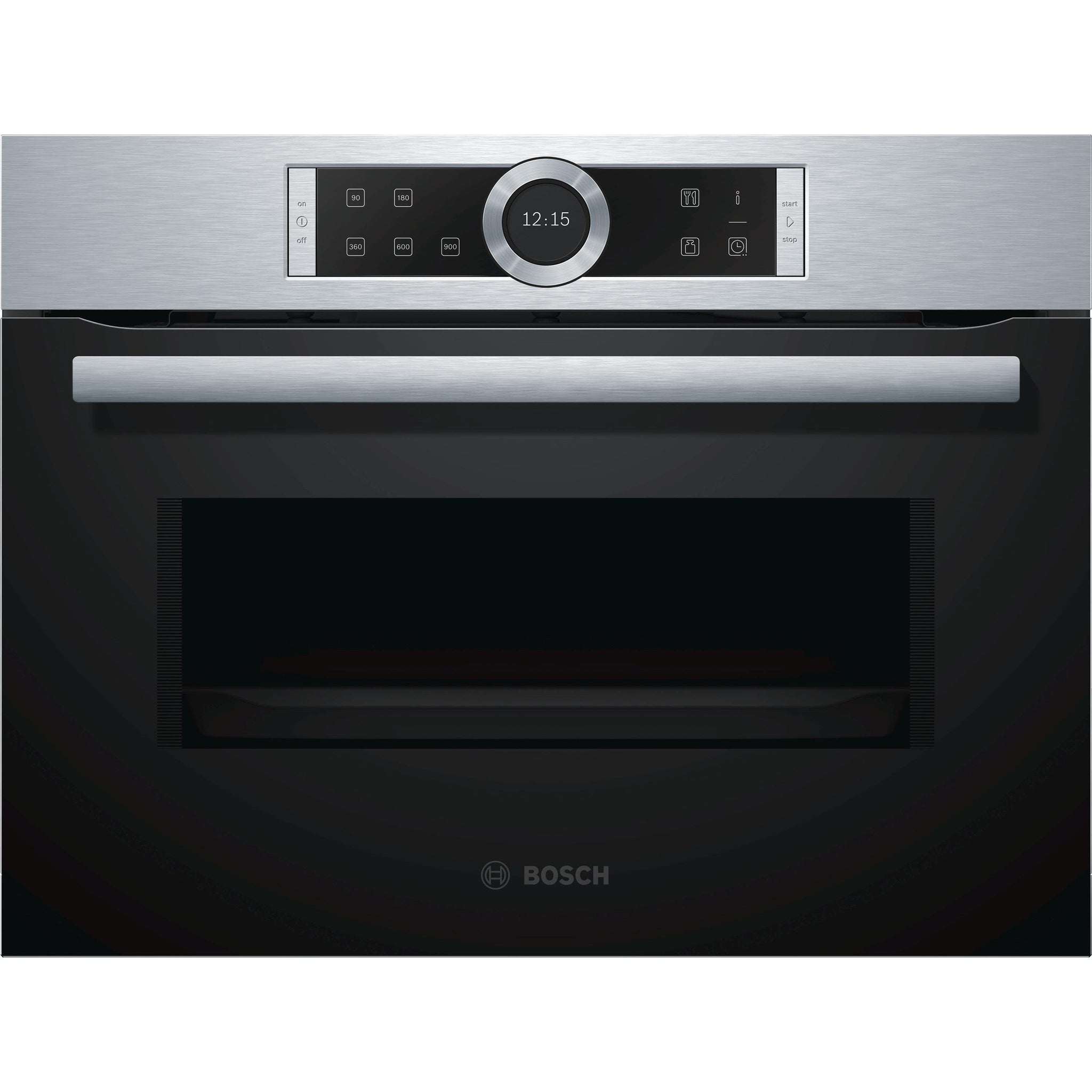 Bosch Serie 8 Cfa634gs1b Builtin Microwave Stainless Steel