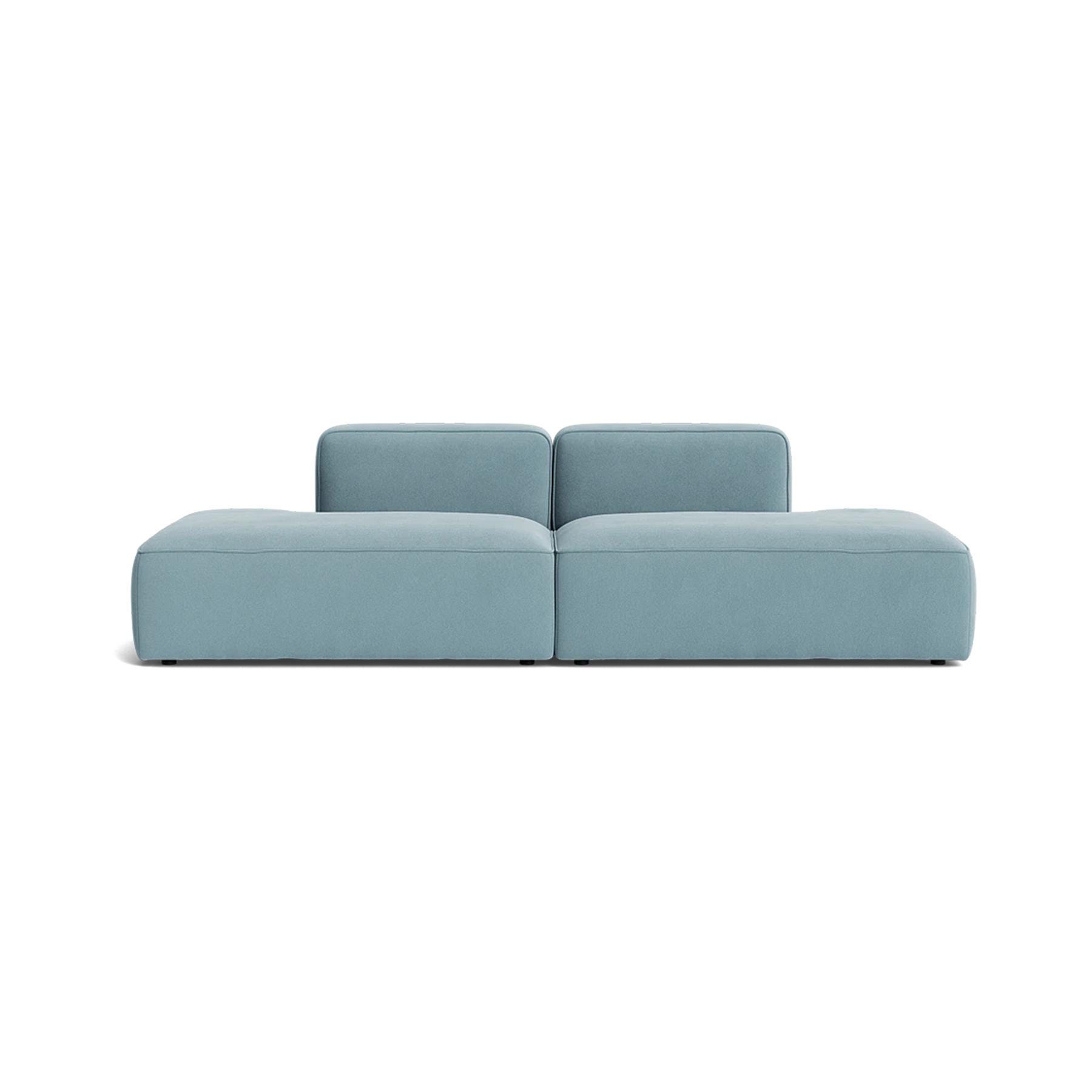 Make Nordic Basecamp Sofa With 2 Open Ends Nordic Velvet 150 Blue Designer Furniture From Holloways Of Ludlow