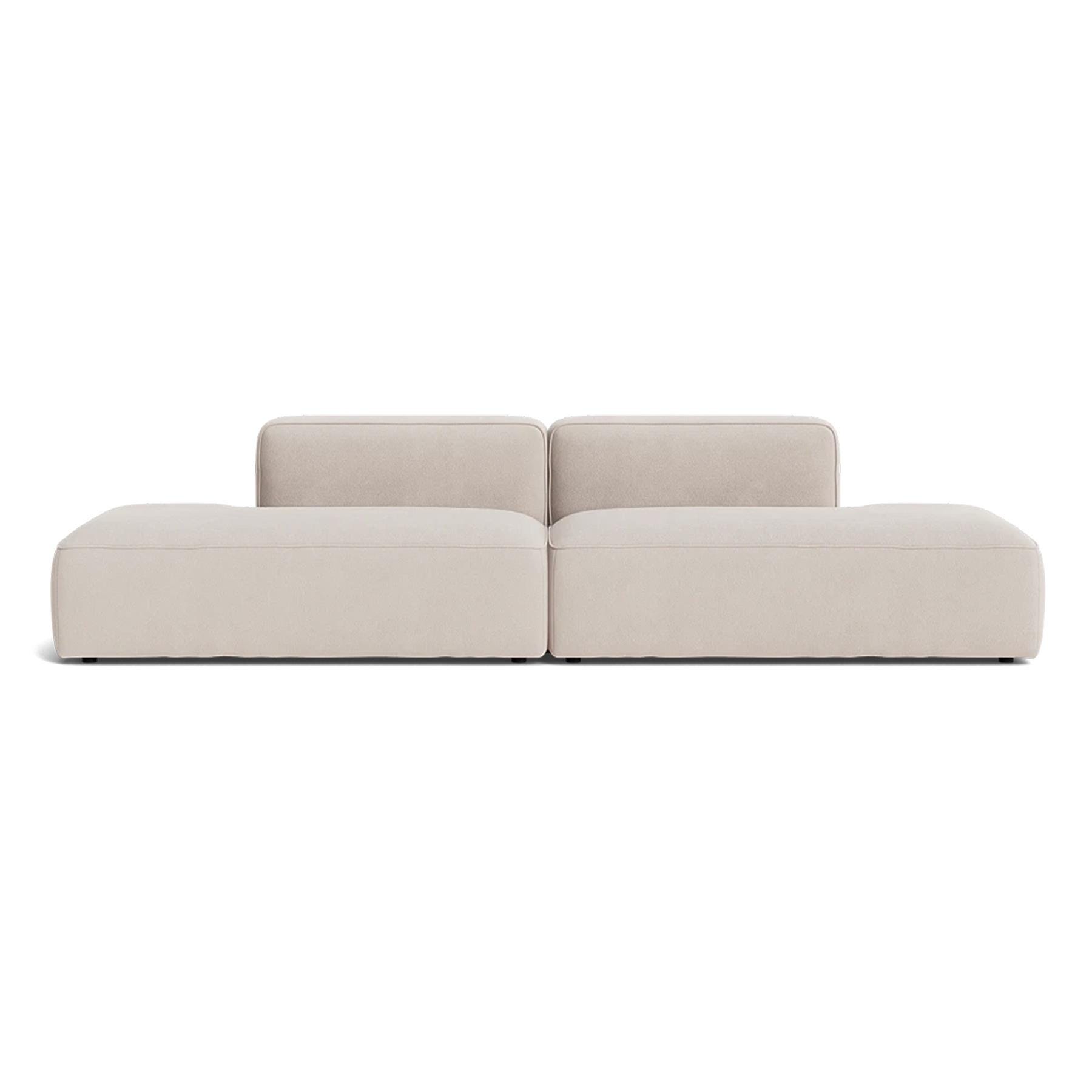 Make Nordic Basecamp Xl Sofa With 2 Open Ends Nordic Velvet 50 Brown Designer Furniture From Holloways Of Ludlow