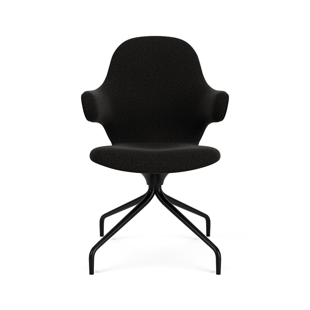 Catch Chair Swivel Base Black Ral9005 Swivel W Or Wout Return Rewool 198