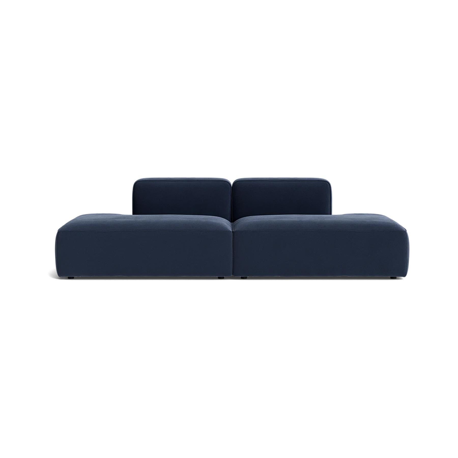 Make Nordic Basecamp Sofa With 2 Open Ends Nordic Velvet 220 Blue Designer Furniture From Holloways Of Ludlow
