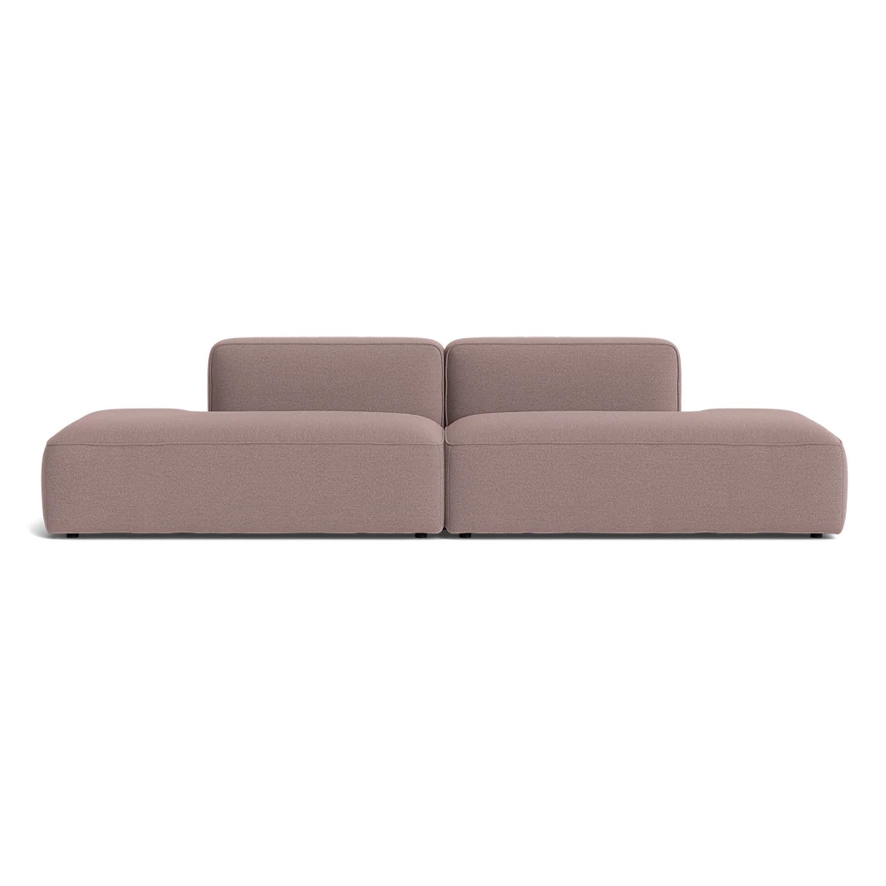 Make Nordic Basecamp Xl Sofa With 2 Open Ends Rewool 648 Pink Designer Furniture From Holloways Of Ludlow