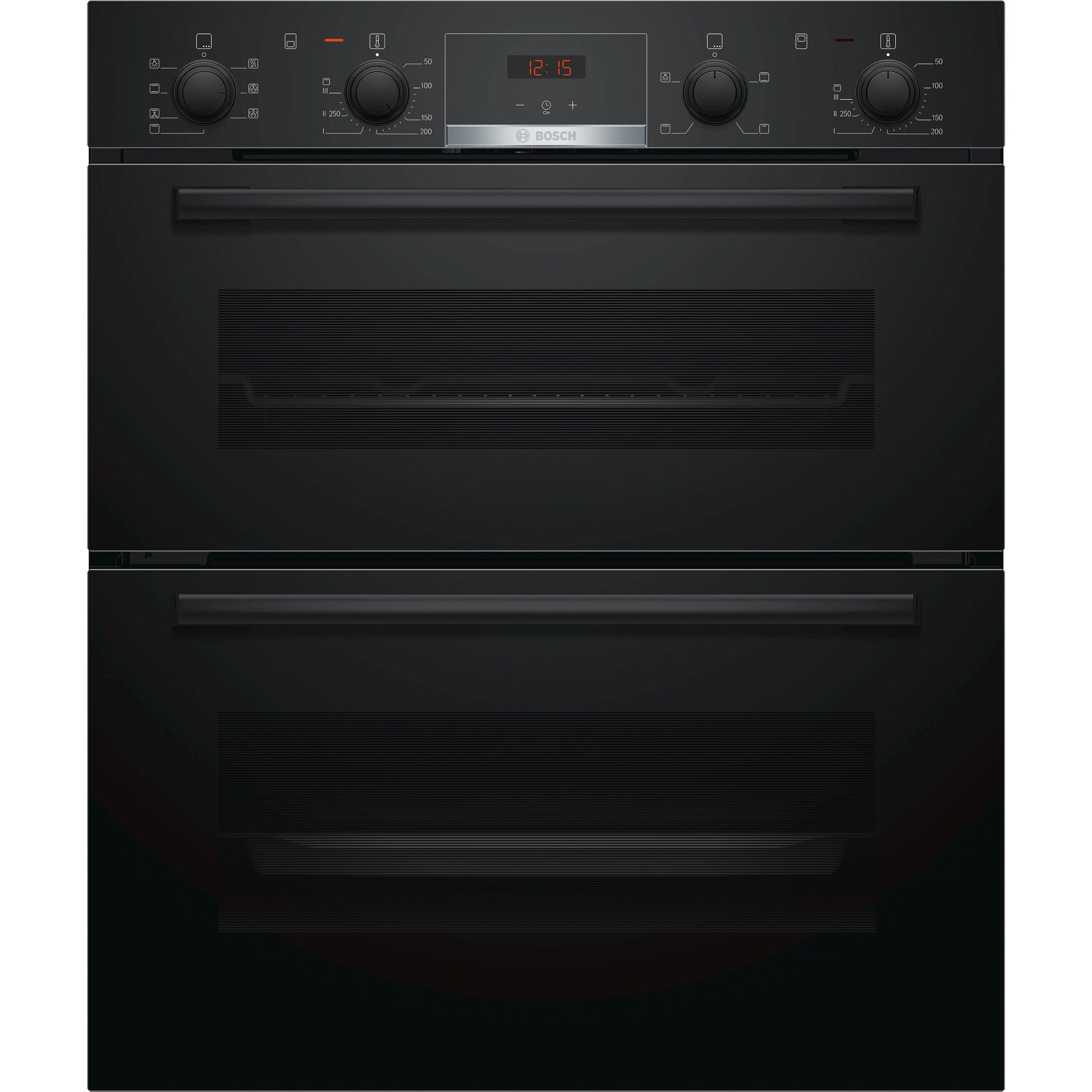Bosch Series 4 Nbs533bb0b Builtunder Double Oven Black Delivery Within 710 Days