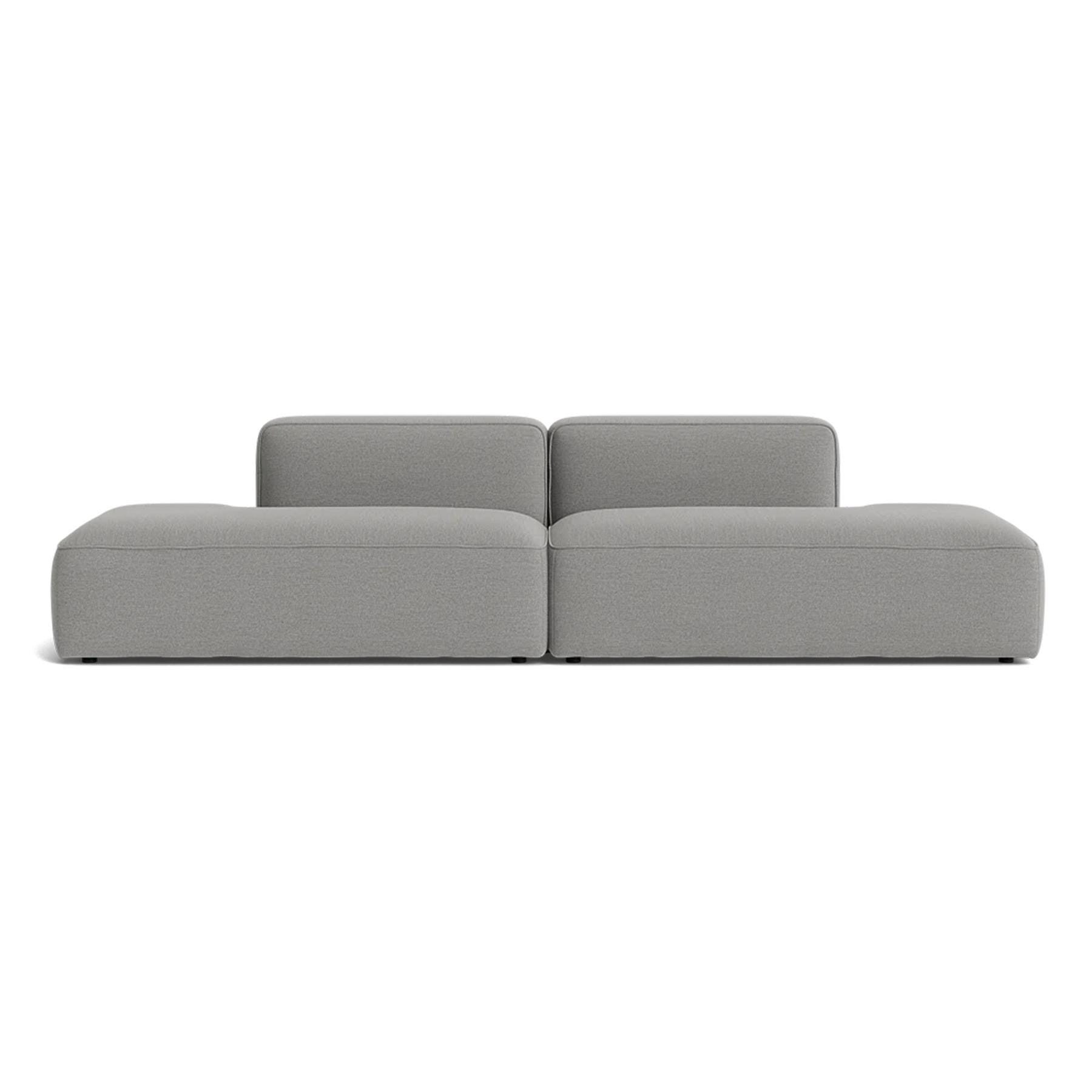 Make Nordic Basecamp Xl Sofa With 2 Open Ends Rewool 128 Grey Designer Furniture From Holloways Of Ludlow