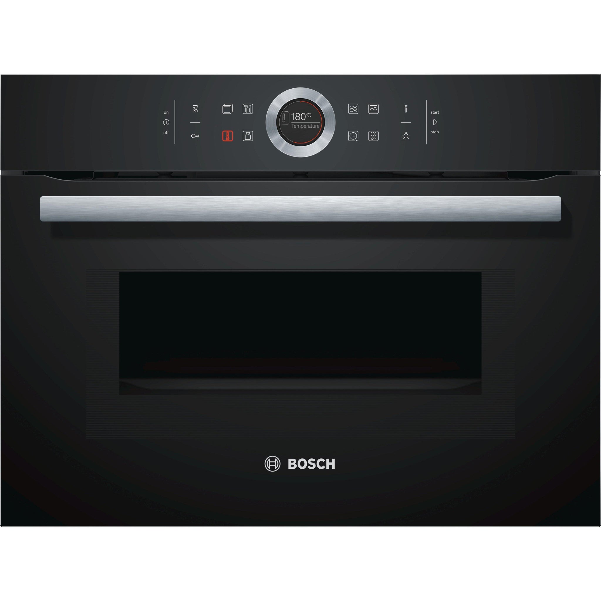Bosch Series 8 Cmg633bb1b Builtin Compact Combination Oven Delivery Within 5 Days