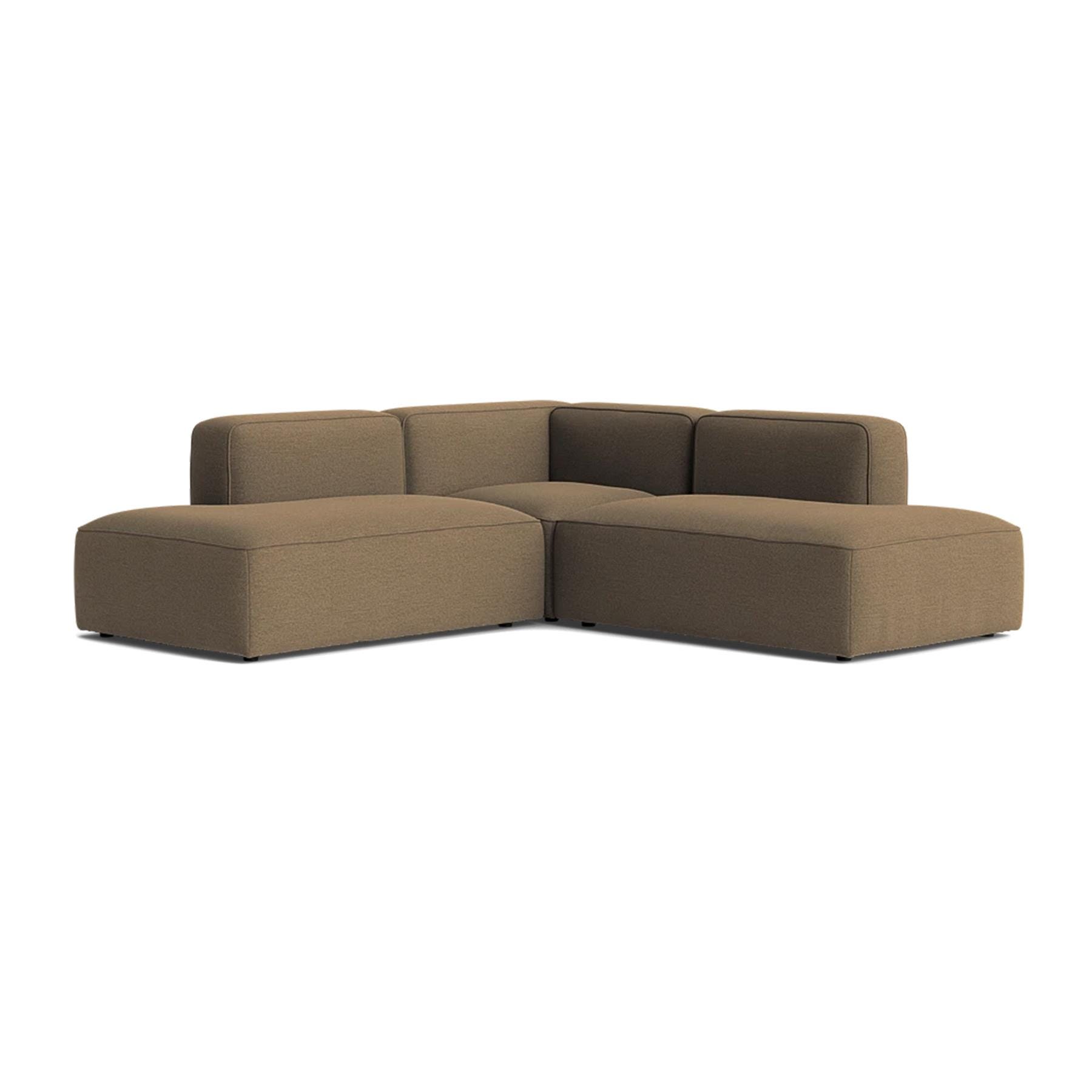 Make Nordic Basecamp Corner Sofa With Open Ends Rewool 358 Brown Designer Furniture From Holloways Of Ludlow