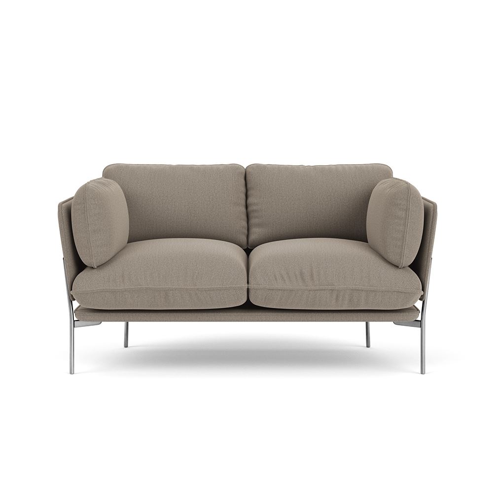 Cloud 2seater Sofa Chrome Rewool 128