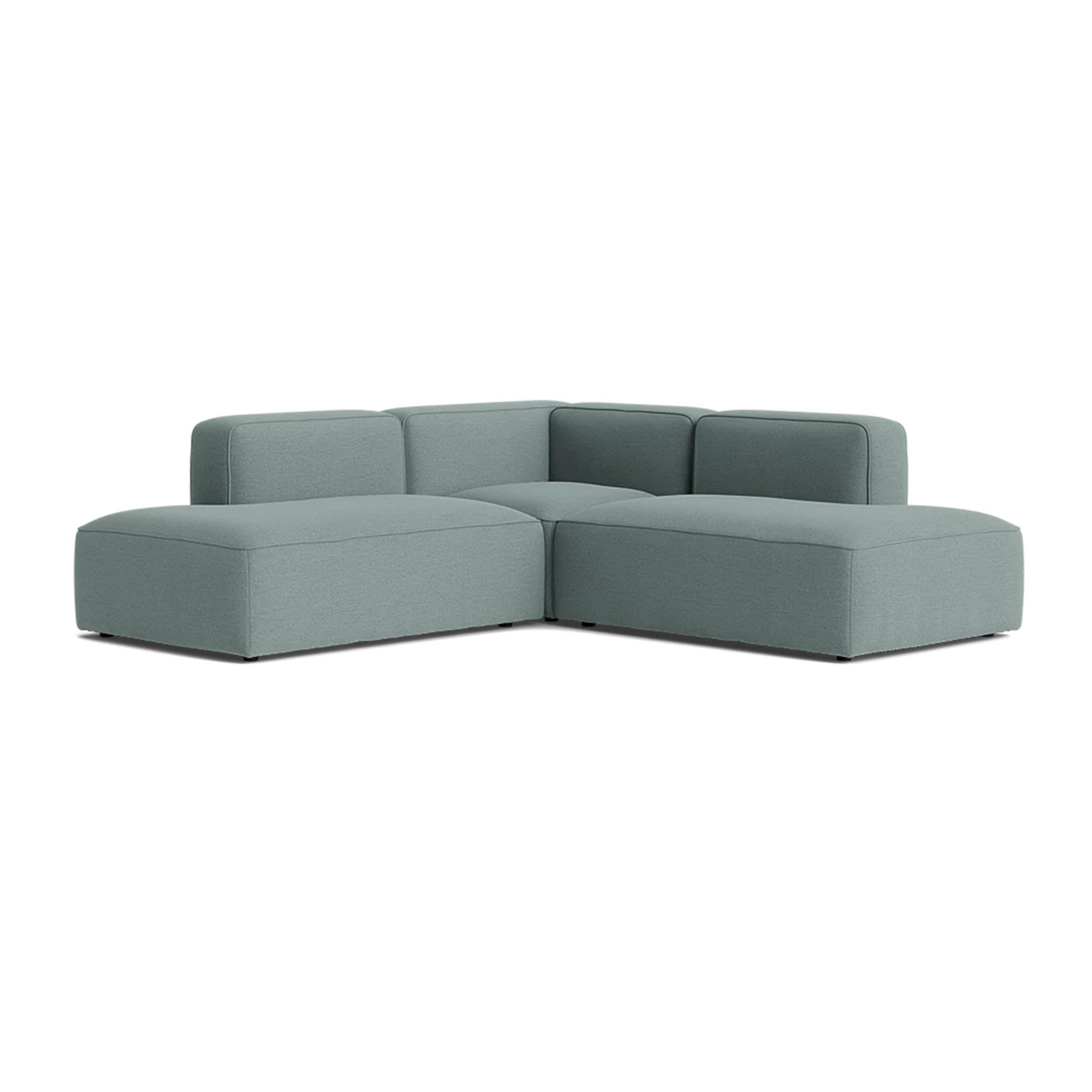 Make Nordic Basecamp Corner Sofa With Open Ends Rewool 868 Green Designer Furniture From Holloways Of Ludlow