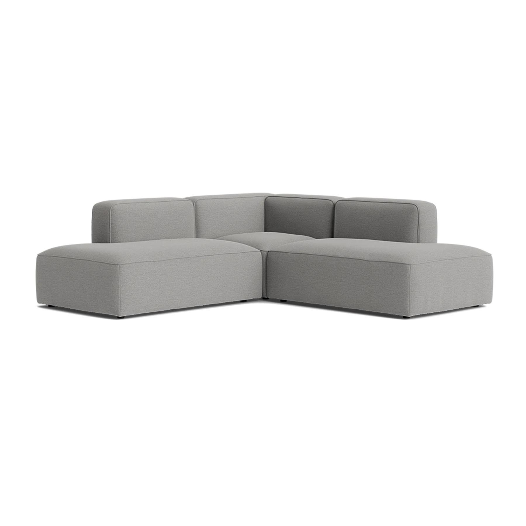 Make Nordic Basecamp Corner Sofa With Open Ends Rewool 128 Grey Designer Furniture From Holloways Of Ludlow