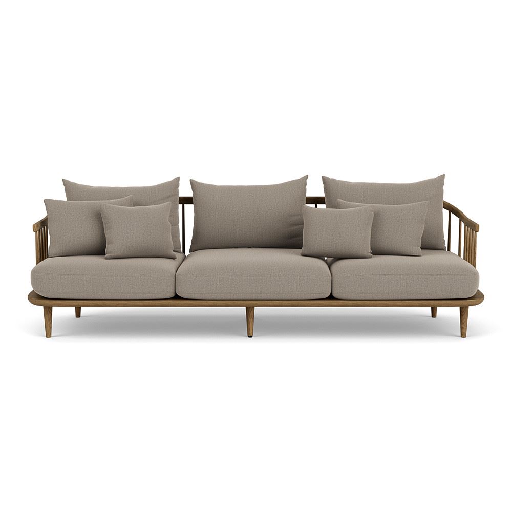 Fly 3seater Sofa Smoked Oiled Oak Rewool 128