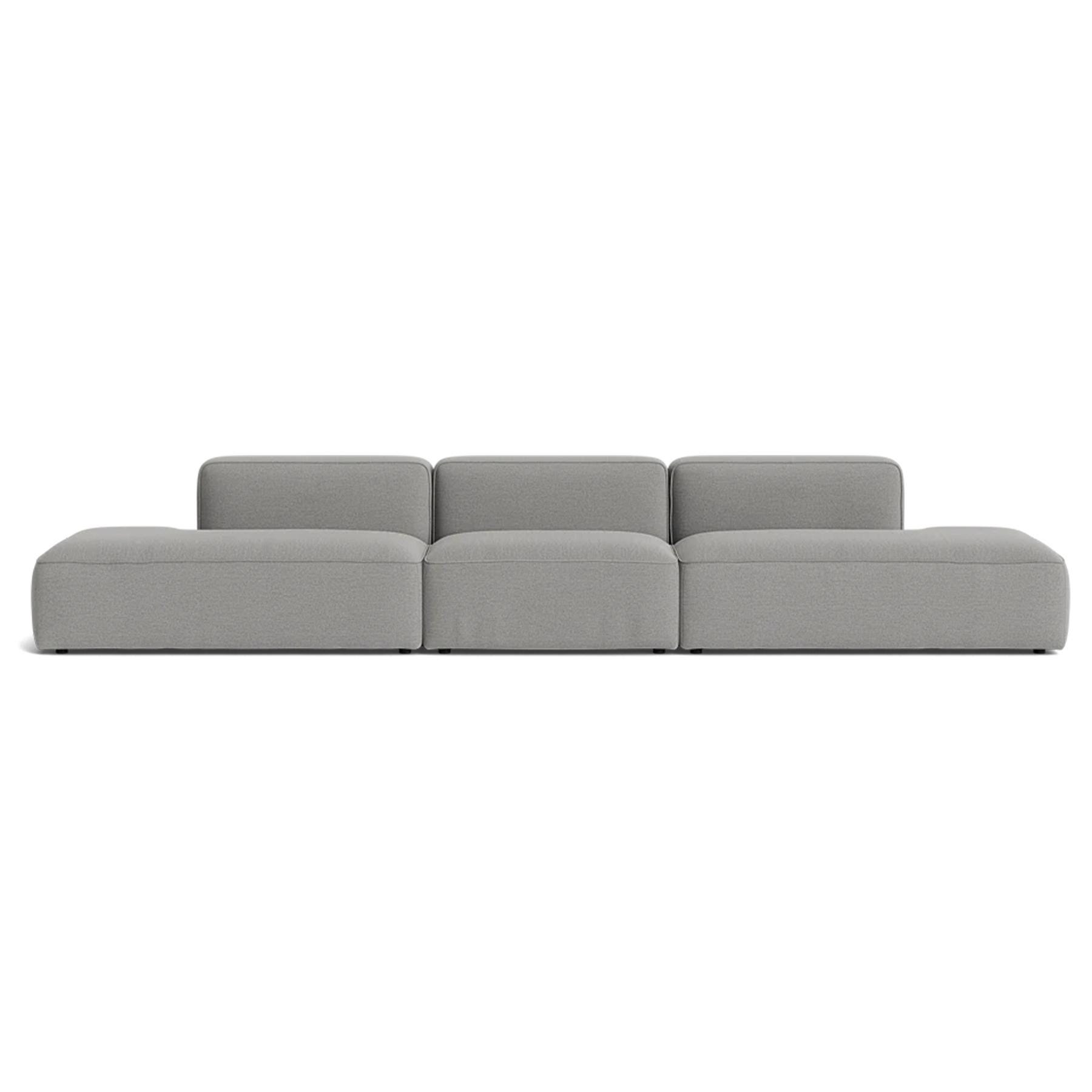 Make Nordic Basecamp Xl Midt Open Sofa Rewool 128 Grey Designer Furniture From Holloways Of Ludlow