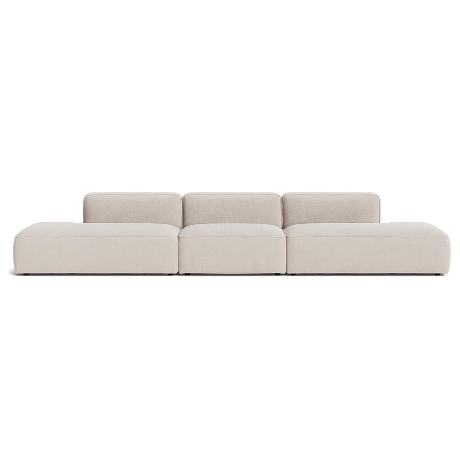 Make Nordic Basecamp Xl Midt Open Sofa Nordic Velvet 50 Brown Designer Furniture From Holloways Of Ludlow