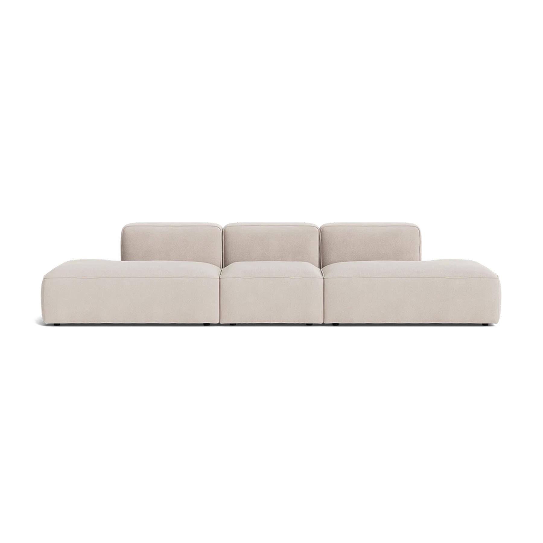 Make Nordic Basecamp Midt Open Sofa Nordic Velvet 50 Brown Designer Furniture From Holloways Of Ludlow