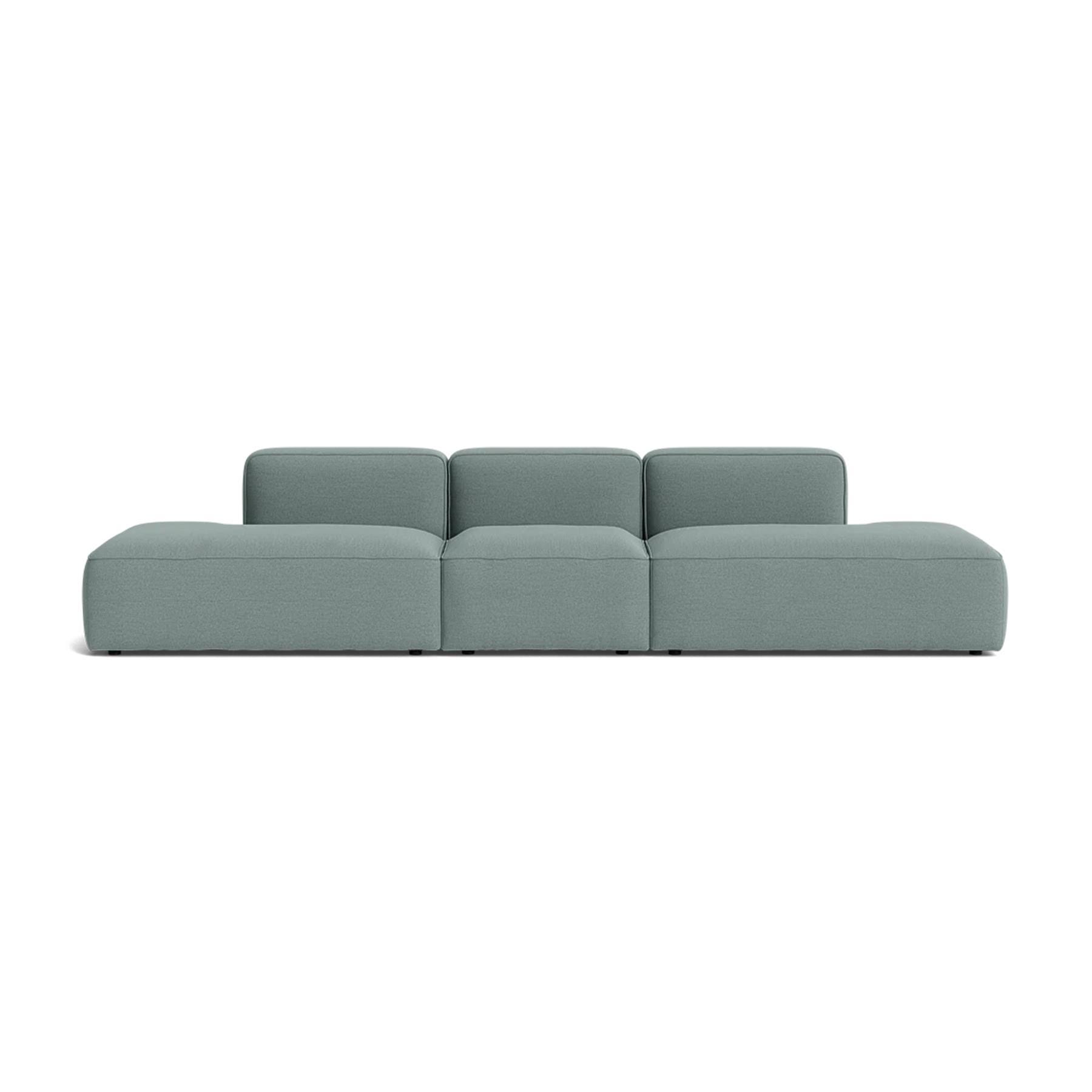 Make Nordic Basecamp Midt Open Sofa Rewool 868 Green Designer Furniture From Holloways Of Ludlow