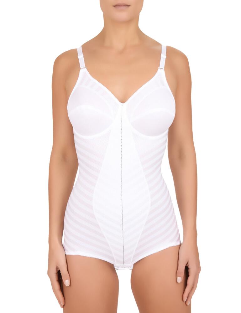 Slip into something comfortable and shaping thanks to Felina. This wireless corset will give you full-body coverage and shaping. The shapewear has high-quality shaping materials to help control and smooth out your figure. Although the body provides lots of control, the clever materials still stretch to give you lots of movement and comfort. The full cups of the body provide a nice rounded shape and support even without an underwire.  Full body shapewear Full cups Non-wired Non-padded Slip-on style Adjustable straps Strip pattern Part of the Weftloc range Composition - 65% polyamide &pipe; 35% elasthan  48953-88801-1177464 5076 Body