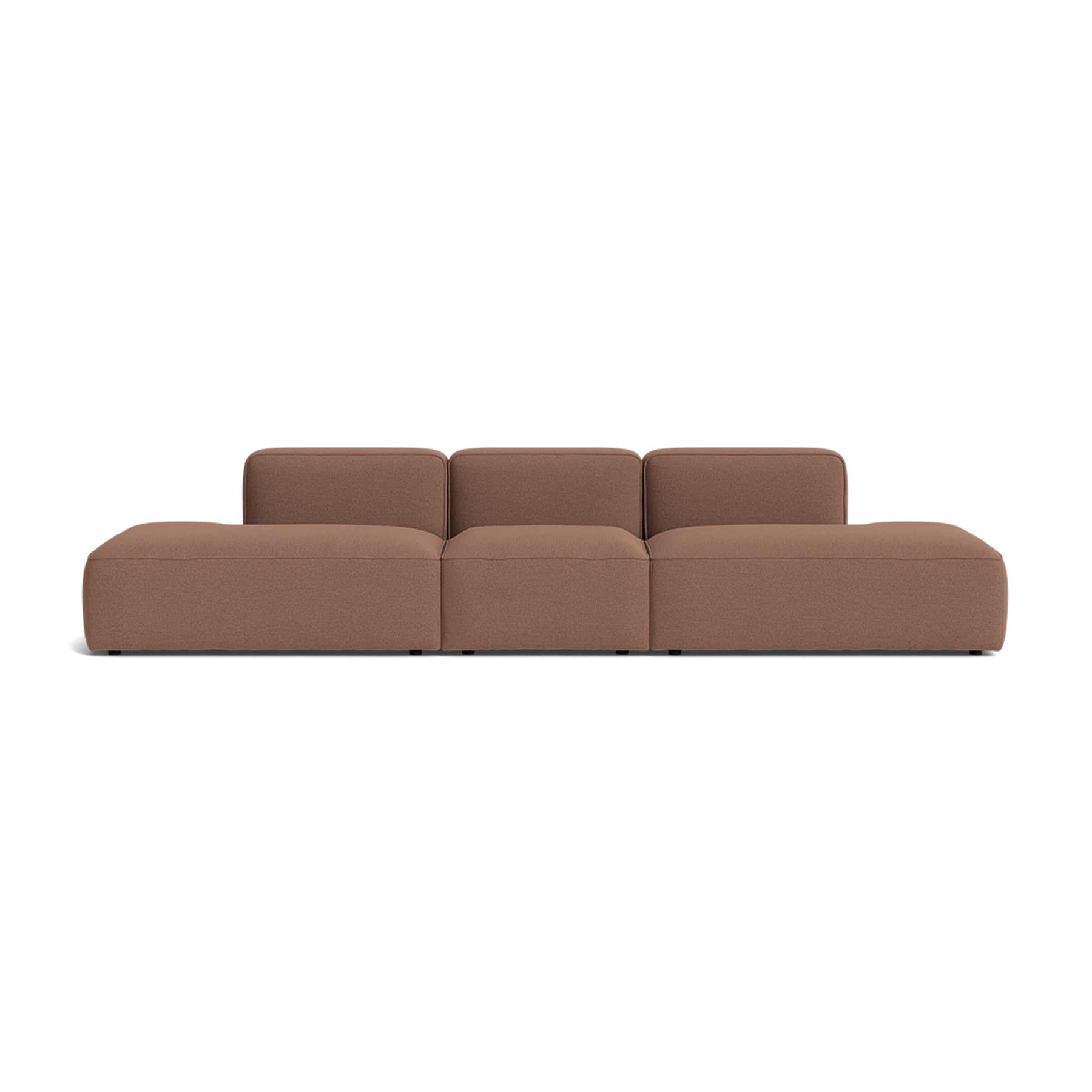 Make Nordic Basecamp Midt Open Sofa Rewool 568 Red Designer Furniture From Holloways Of Ludlow