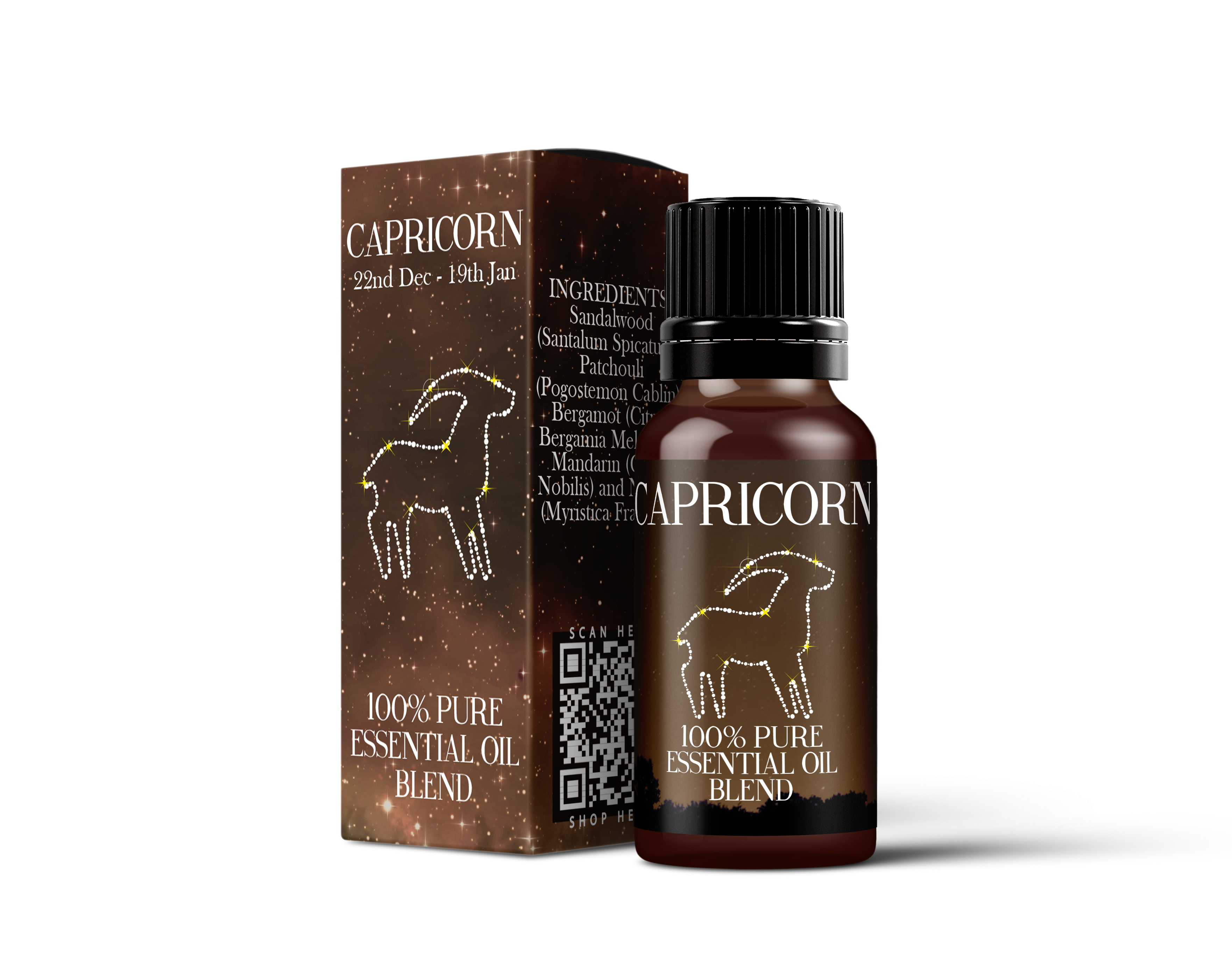 Image of Capricorn - Zodiac Sign Astrology Essential Oil Blend