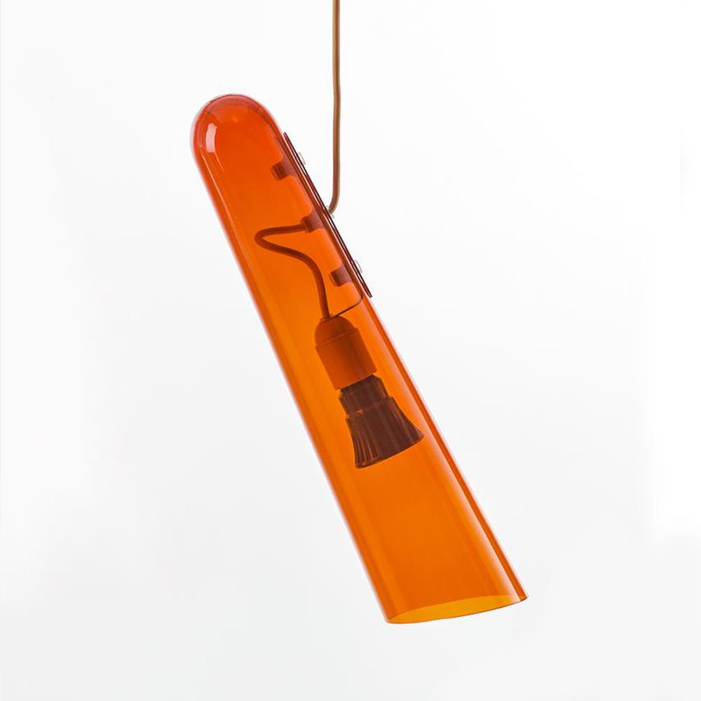 Brokis Flutes Pendant Pc956 Orange Designer Pendant Lighting