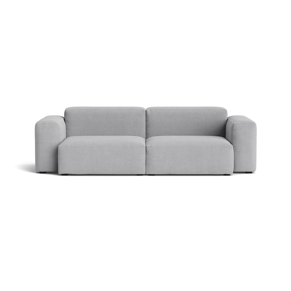 Mags Soft 25 Seater Combination 1 Low Armrest Sofa With Linara 443 And White Stitching