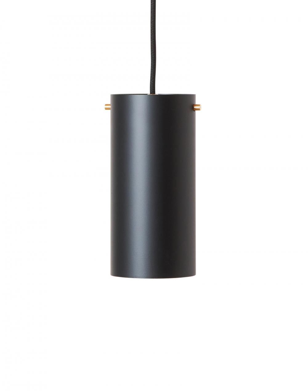 Rubn Volume 1 Pendant Medium Black Brass Designer Pendant Lighting