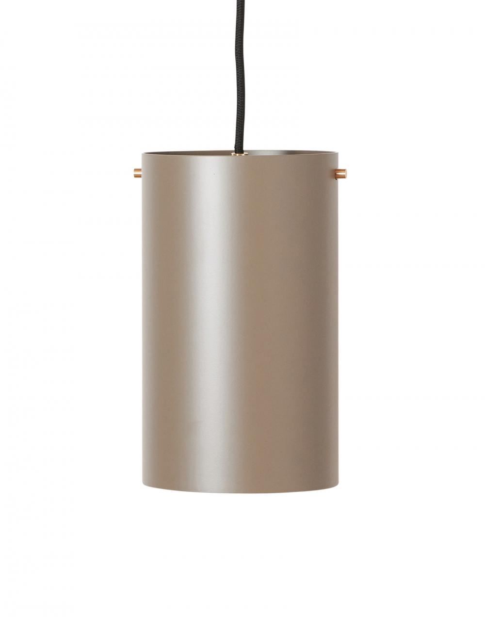 Rubn Volume 1 Pendant Large Soil Grey Brass Designer Pendant Lighting