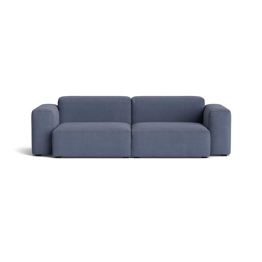 Mags Soft 25 Seater Combination 1 Low Armrest Sofa With Linara 198 And Dark Grey Stitching