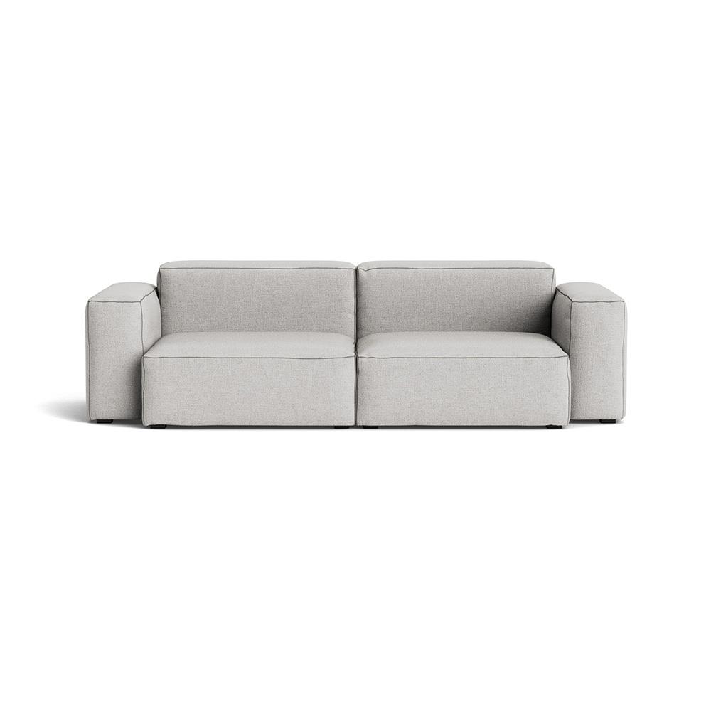 Mags Soft 25 Seater Combination 1 Low Armrest Sofa With Roden 04 And Dark Grey Stitching