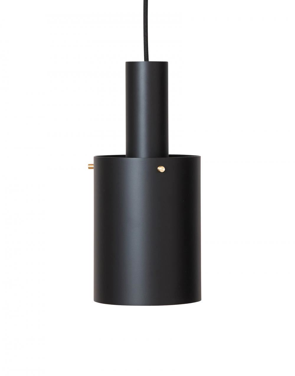 Rubn Volume 2 Pendant Large Black Brass Designer Pendant Lighting