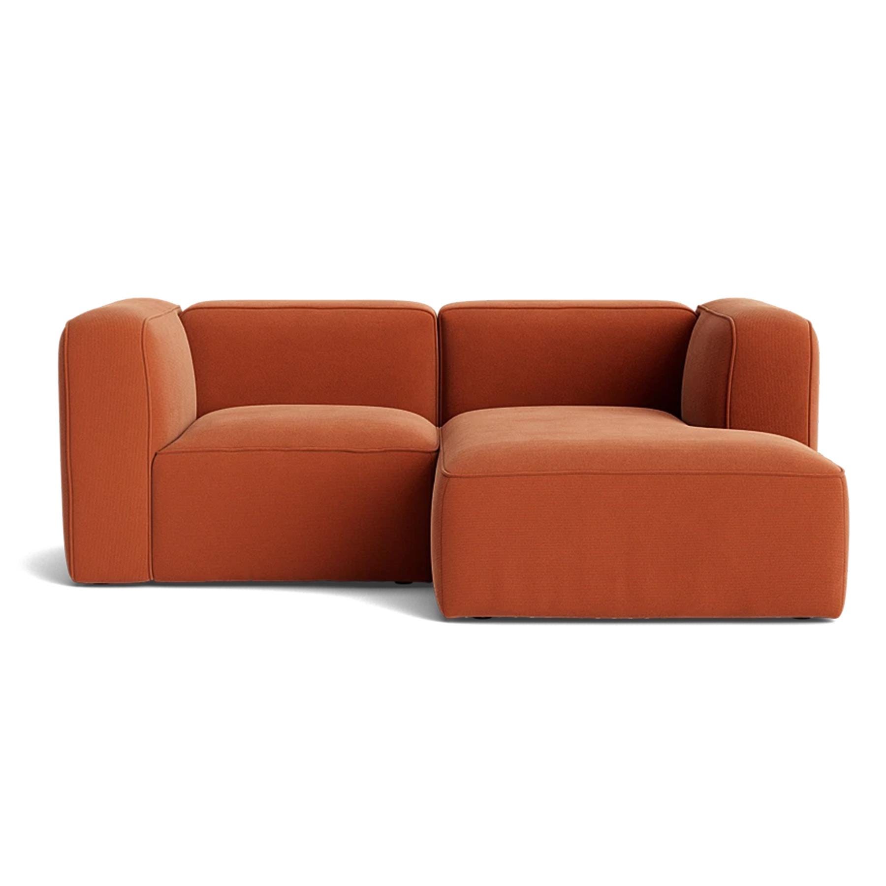 Make Nordic Basecamp Small Sofa Nordic Velvet 100 Right Orange Designer Furniture From Holloways Of Ludlow