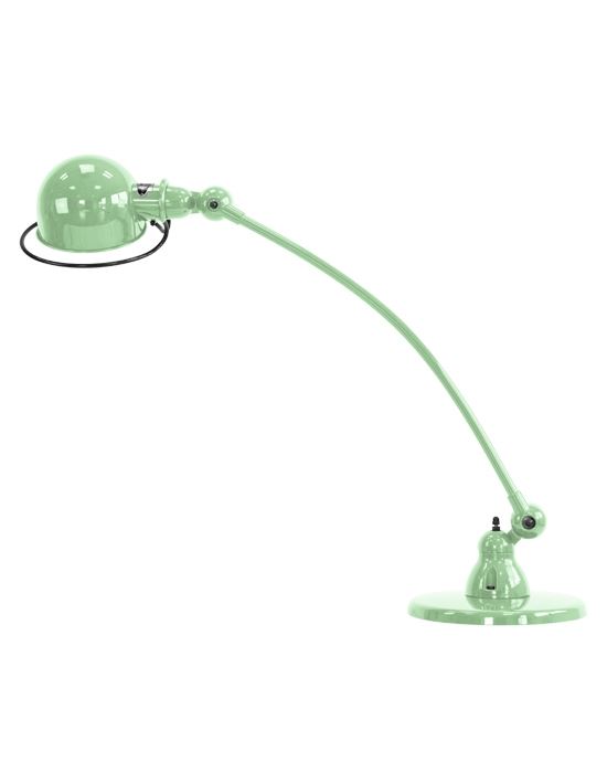 Jielde Loft Curve 1 Arm Desk Light Water Green Gloss