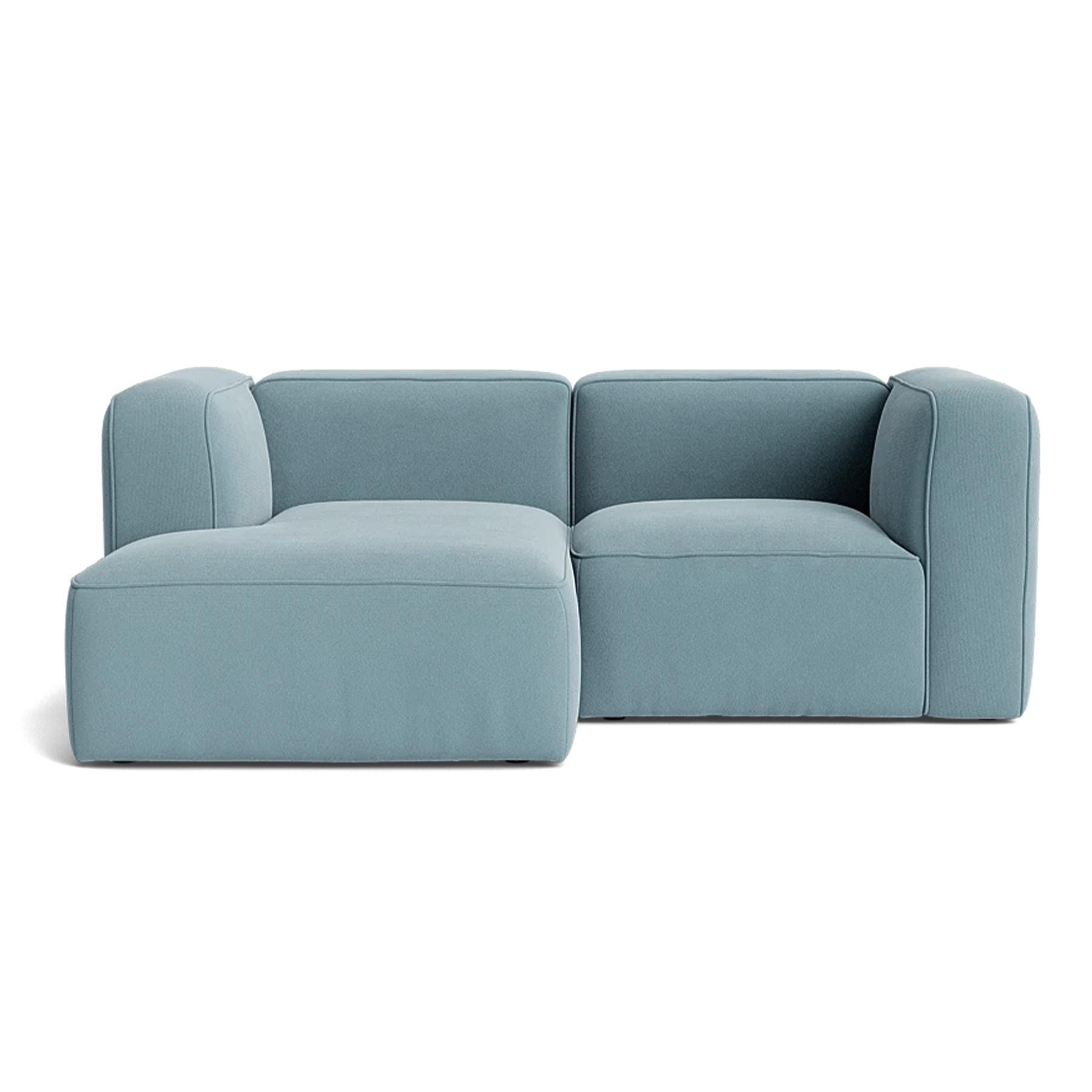 Make Nordic Basecamp Small Sofa Nordic Velvet 150 Left Blue Designer Furniture From Holloways Of Ludlow