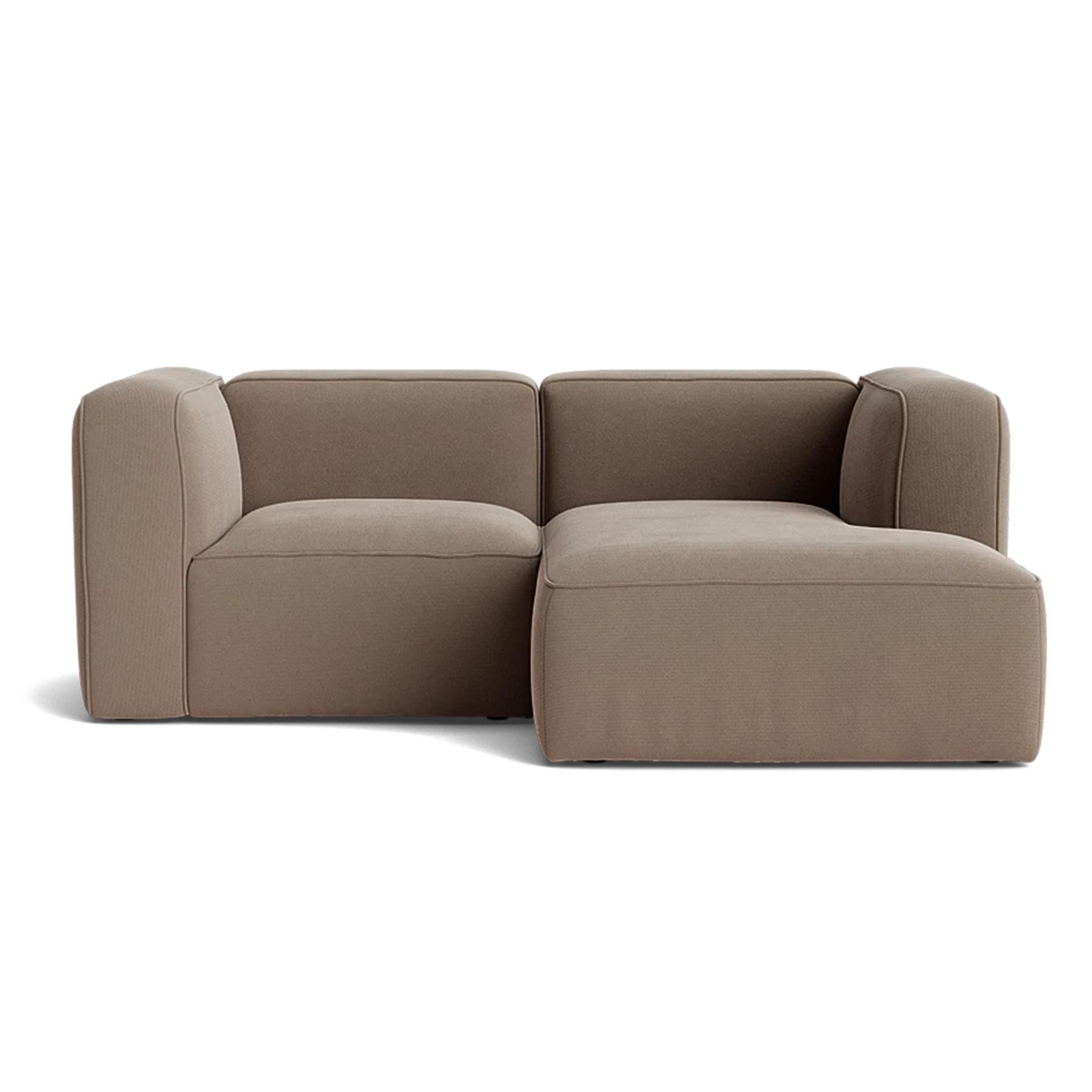 Make Nordic Basecamp Small Sofa Nordic Velvet 70 Right Brown Designer Furniture From Holloways Of Ludlow