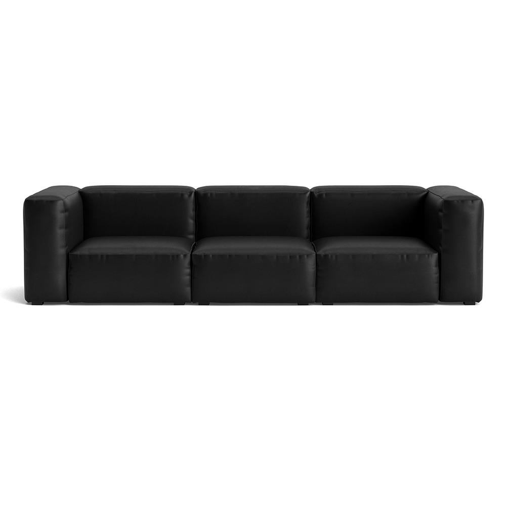 Mags Soft 3 Seater Combination 1 Sofa With Sierra Si1001 And Black Stitching