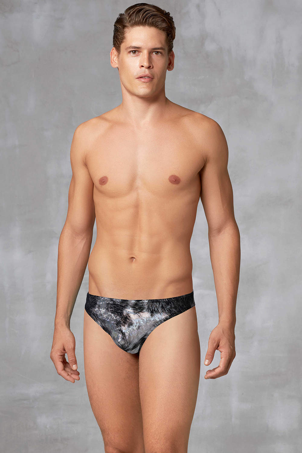 Glistening like shooting stars - Doreanse 1253 Brief men's underwear slips are stunning. Low rise high cut male bikinis to buy online. Ship worldwide