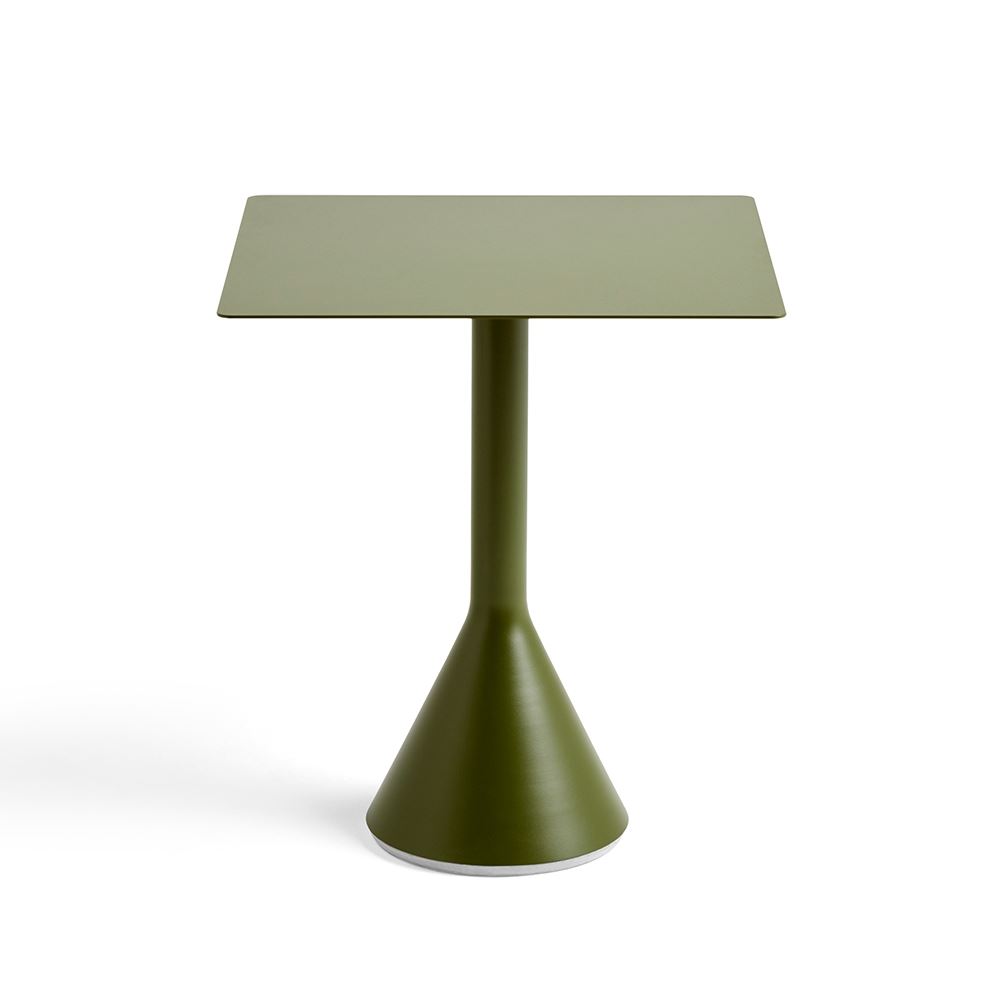 Hay Palissade Garden Cone Dining Table Small Square Olive Green Designer Furniture From Holloways Of Ludlow