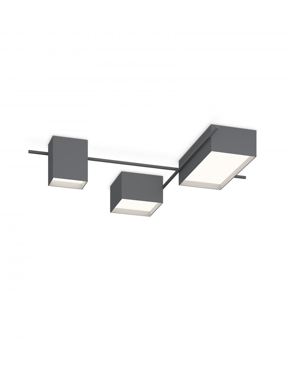 Structural Ceiling Light 2647 Dark Grey