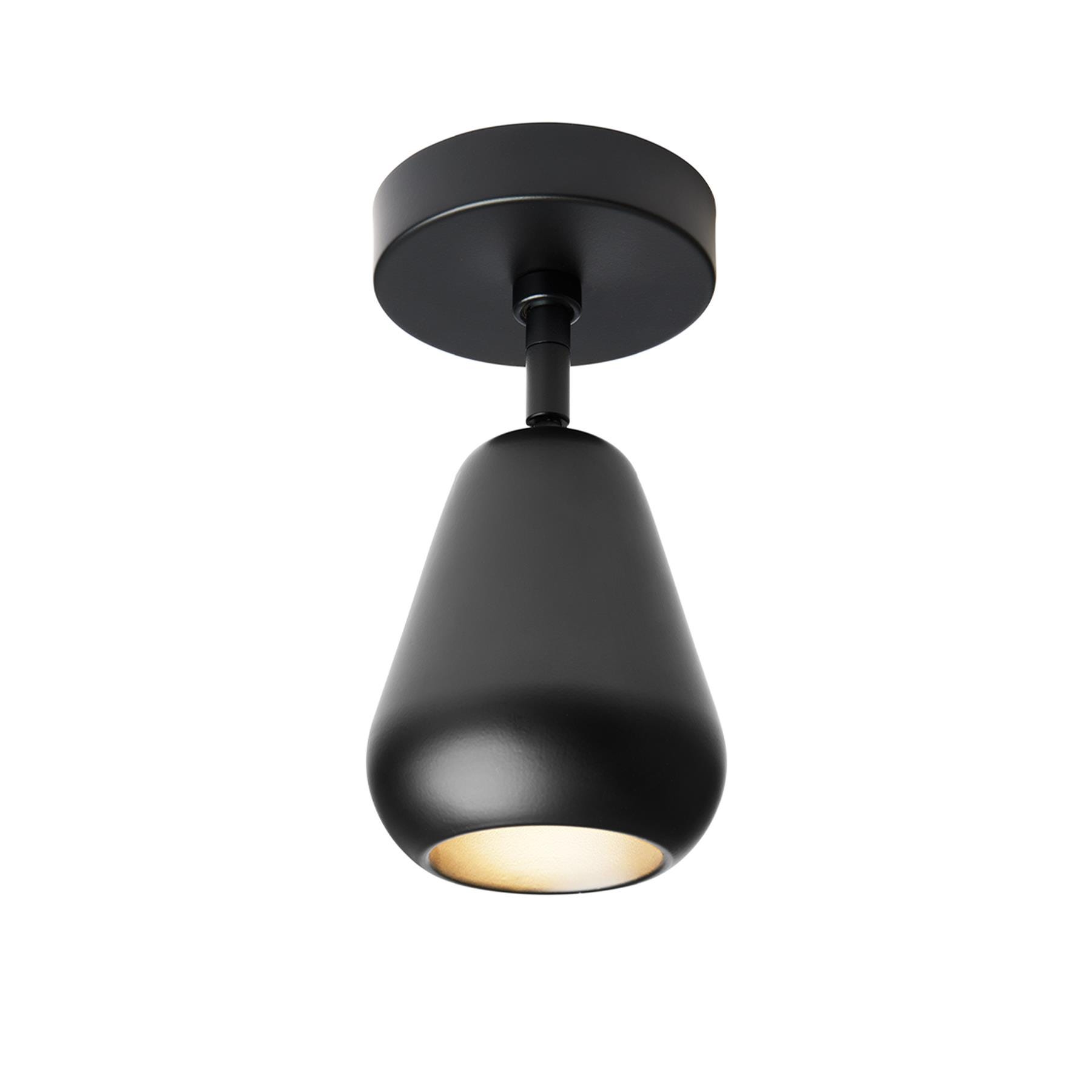 Nuura Anoli Spot Surface Ceiling Wall Light Black With Adjustable Arm
