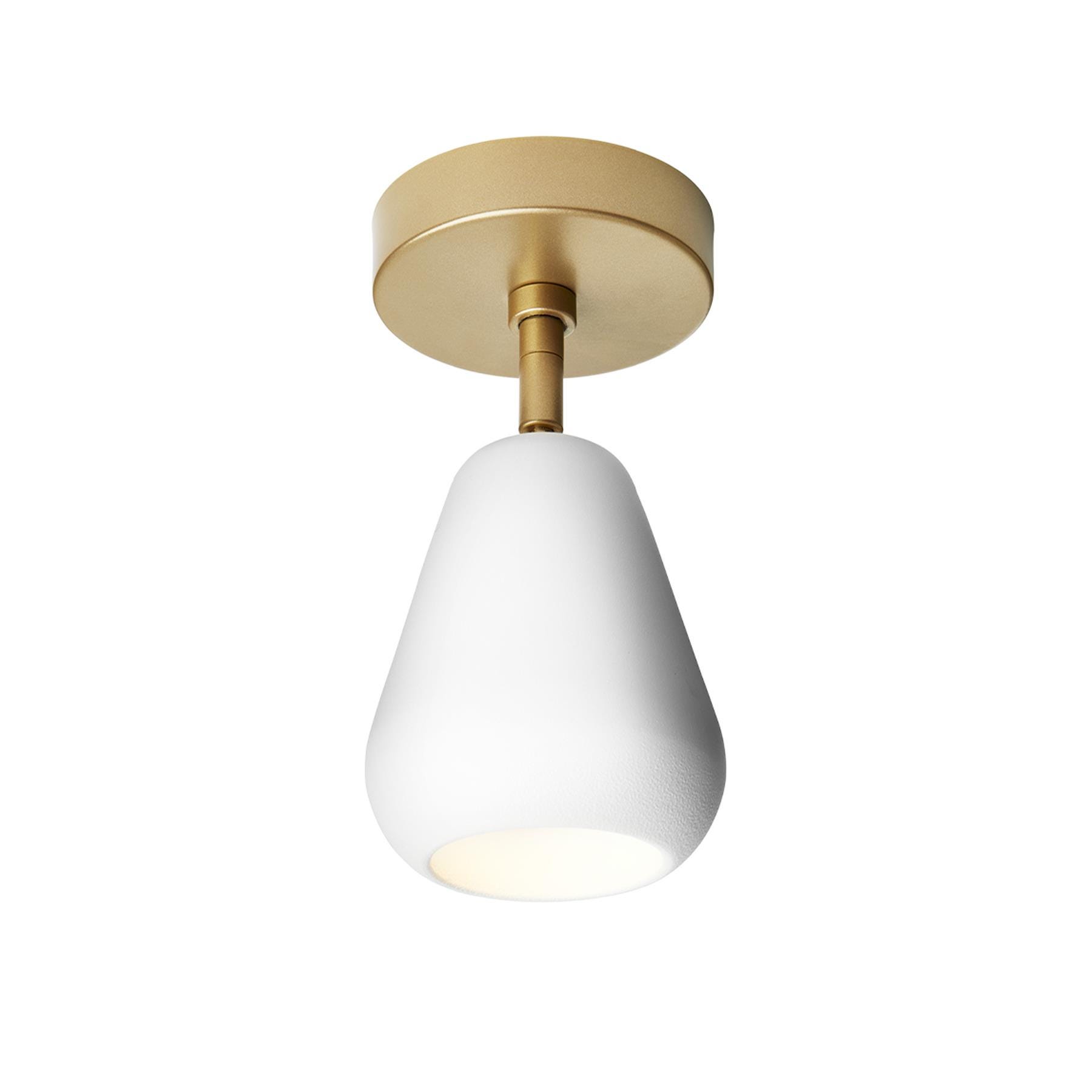 Nuura Anoli Spot Surface Ceiling Wall Light Nordic Gold Brassgold With Adjustable Arm