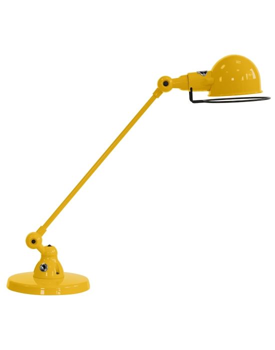 Jielde Signal One Arm Desk Light Mustard Gloss