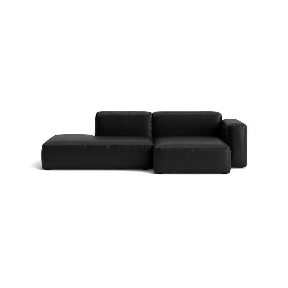 Mags Soft 25 Seater Combination 3 Right Low Armrest Sofa With Sierra Si1001 And Black Stitching