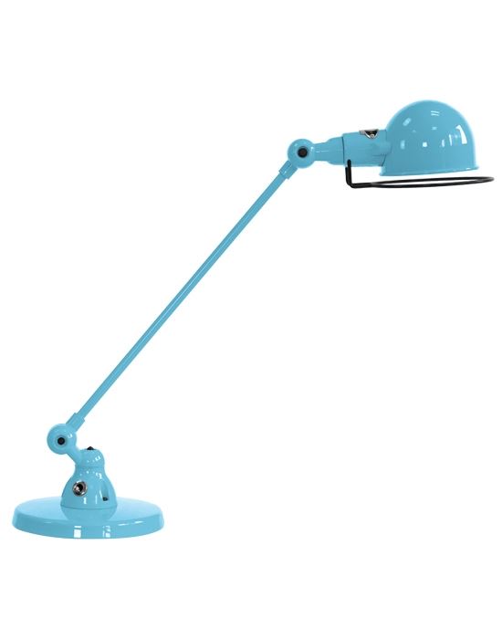 Jielde Signal One Arm Desk Light Pastel Blue Gloss