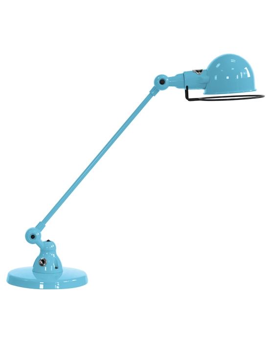 Jielde Signal One Arm Desk Light Pastel Blue Matt