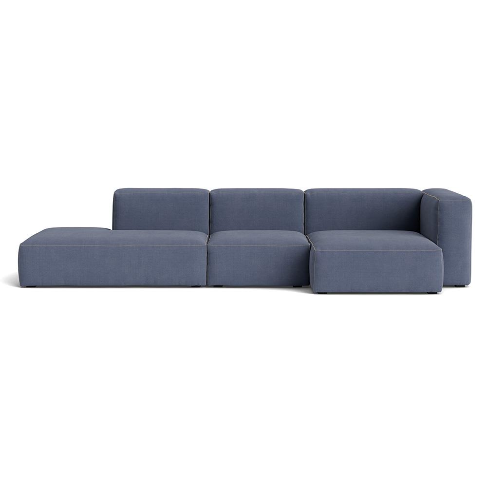 Mags Soft 3 Seater Combination 4 Right Sofa With Linara 198 And Beige Stitching