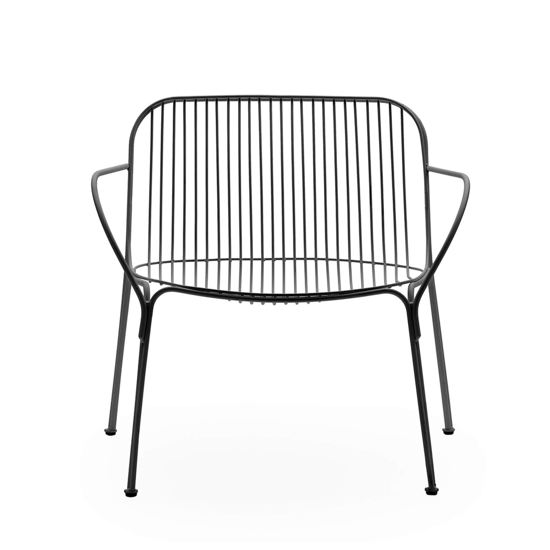 Kartell Hiray Garden Armchair Black Designer Furniture From Holloways Of Ludlow